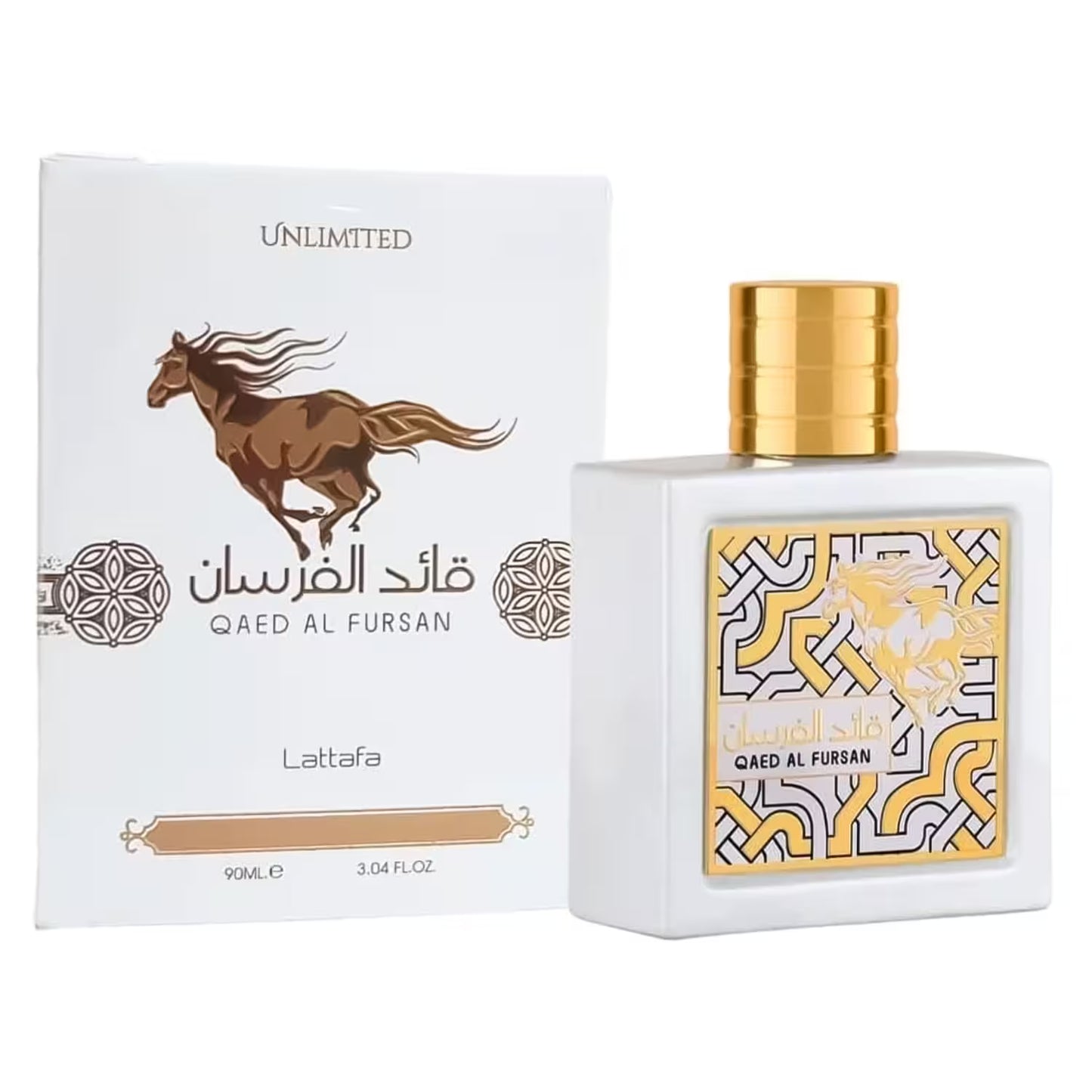 Lattafa Qaed al Fursan Unlimited Eau de Parfum Unissex 90ml