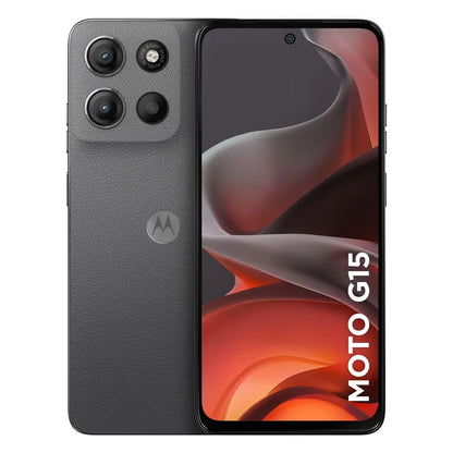 Motorola Moto G15 - 4/256GB - 6.72'' - Dual-Sim - Gris